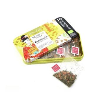 Herbata w saszetkach zielona z praonym ryem Genmaicha, organiczna (10 x 2 g) - Hospitality - Terre d'Oc