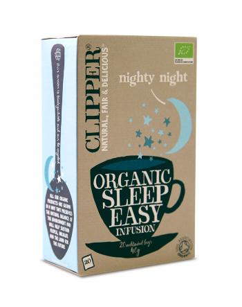 Zioowa organiczna herbata uatwiajca zasypianie (20 torebek - 40 g) - Clipper