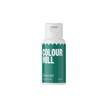 Barwnik do czekolady i mas tustych olejowy 20 ml szmaragdowy - Emerald - Colour Mill