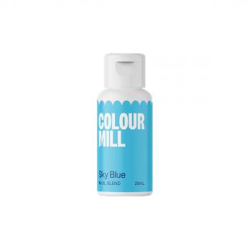 Barwnik do czekolady i mas tustych olejowy 20 ml bkit- Sky Blue - Colour Mill