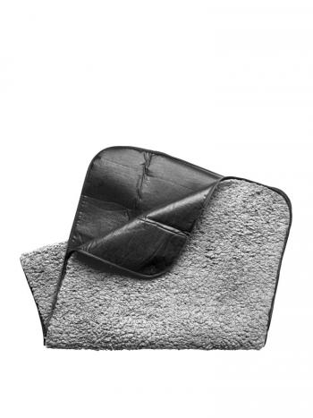 Koc piknikowy lub mata do siedzenia, skadana, poliester, (wym.150  50 cm) szary - Outdoor Eating - Sagaform
