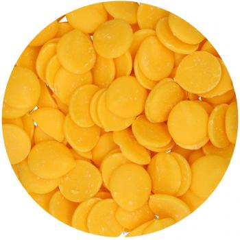 Pastylki czekoladowe te Deco Melts o smaku mango (250 g) - FunCakes