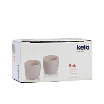 Kieliszki do jajek porcelanowe Bob, 2 szt., beowe - Kela