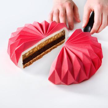 Formy silikonowe to tortw i deserw musowych, 2 sztuki (poj. 1350 ml i 4 x 150 ml) - Dinara Kasko