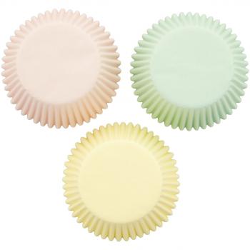 Papilotki do muffinw pastelowe zestaw trjkolorowy (75 szt. ) - 05-0-0056 - Wilton