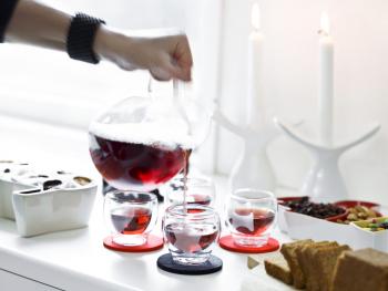 Szklaneczki o podwjnych ciankach do podawania grzanego wina - Christmas - Sagaform