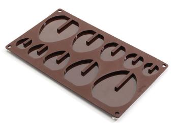 Forma silikonowa do czekoladek, ciasteczek w ksztacie jajek - Lekue