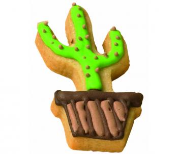 Foremka do wykrawania ciastek w ksztacie kaktusa - Birkmann