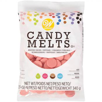 Czerwone jasne pastylki czekoladowe Candy Melts (340 g) 04-0-0099 - Wilton