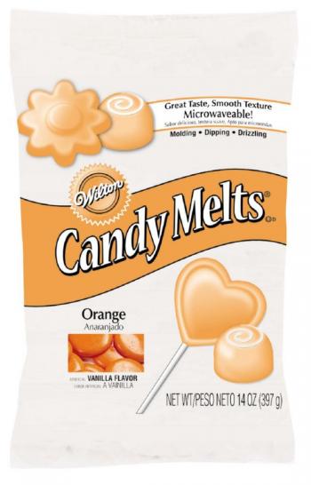 Pomaraczowe pastylki czekoladowe Candy Melts (340 g)  03-0081 - Wilton