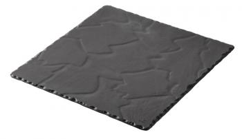 Talerz ceramiczny BASALT kwadratowy 25 cm - Revol