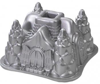 Forma aluminiowa do pieczenia ciasta w ksztacie bajkowego zamku - Nordic Ware