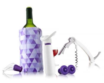 Zestaw akcesoriw do wina (6 czci) – Vacu Vin