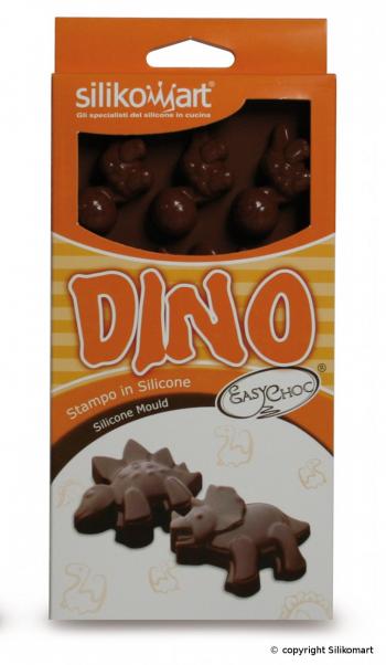 Foremka do czekoladek w ksztacie dinozaurw - Silikomart