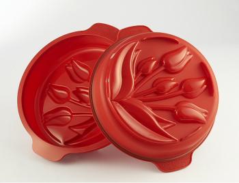 Forma silikonowa z obrcz w ksztacie tulipanw - Silikomart