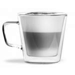 Szklanki z podwjn ciank do latte (pojemno: 400 ml...