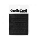 Karta do tarcia czosnku czarna Garlic Card 