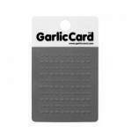 Karta do tarcia czosnku niebieska Garlic Card
