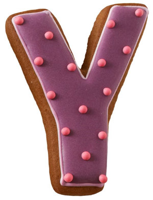 Foremka do wykrawania ciastek w kształcie litery Y (wysokość: 6 cm) - Birkmann -OTSW
