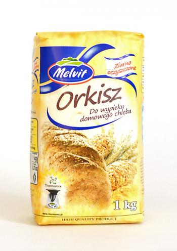 Orkisz do wypieku domowego chleba (1 kg) - Melvit