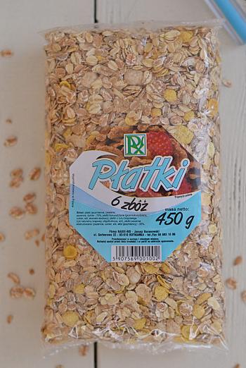 Płatki 6 zbóż (450 g) - Radix-bis
