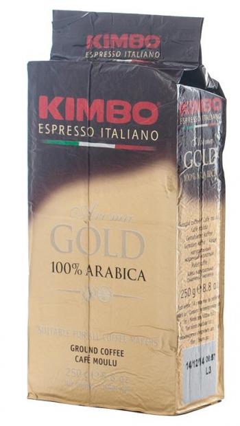 Kawa mielona Aroma gold  (250 g) - Kimbo