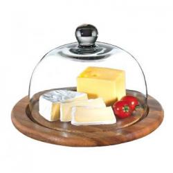 Deska do serów ze szklanym kloszem - Zassenhaus 