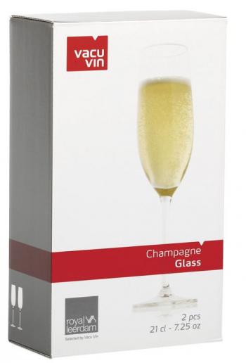 Komplet kieliszkw do szampana (2 sztuki) - Vacu Vin