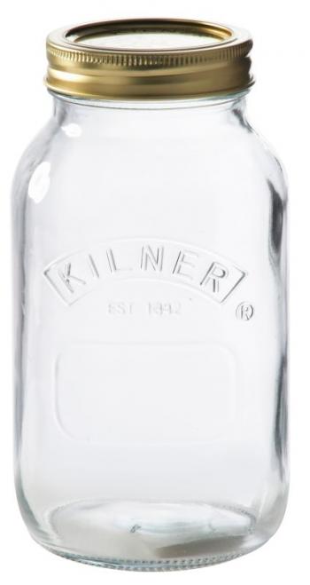 Słoik  z zakrętką (pojemność: 1 litr) – Kilner
