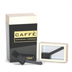 Pojemnik prostokątny czarno-złoty Coffee (1,25 L) - O'L...