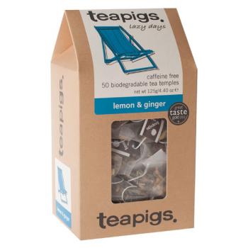 Herbata Lemon & Ginger w piramidkach (50 sztuk) - Teapigs