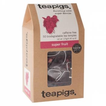 Herbata Super Fruit w piramidkach (50 sztuk) - Teapigs