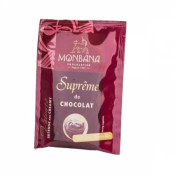 Czekolada Supreme Chocolate o waniliowym smaku w saszetce (25 g) - Monbana