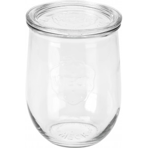Słoik półokrągły ze szklanym wieczkiem (1062 ml) - Weck