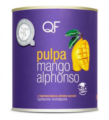 Pulpa (przecier) z mango alphonso (850 g) - QF
