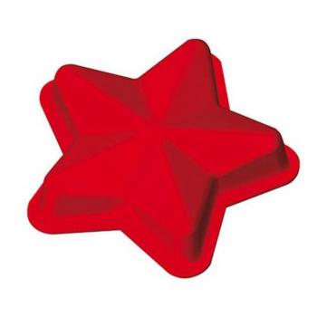 Foremka silikonowa, gwiazdka (rednica: 16 cm), czerwona - FlexiLight - Lurch
