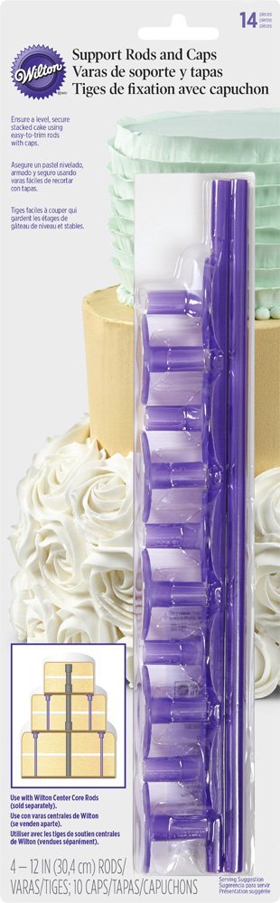 Wsporniki plastikowe do tortów (14 elementów) - 05-0-0076 - Wilton