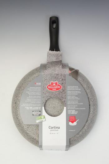 Patelnia granitowa gboka non-stick (rednica: 28 cm)- Cortina Granitium - Ballarini 
