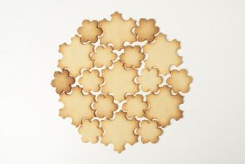 Forma do wykrawania ciastek Puzzle Snow - Lekue 