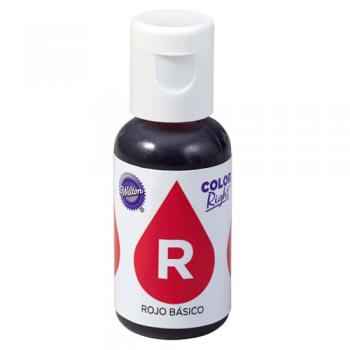 Czerwony - barwnik spożywczy kropelkowy (koncentrat) Color Right (19 g)- 04-0-0053 - Wilton