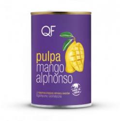 Pulpa (przecier) z mango alphonso (450 g) - QF