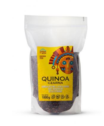 Quinoa czarna (1000 g), duże opakowanie XXL - Casa del Sur