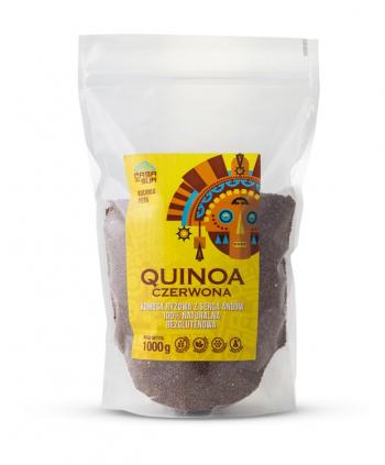 Quinoa czerwona (1000 g), duże opakowanie XXL - Casa del Sur