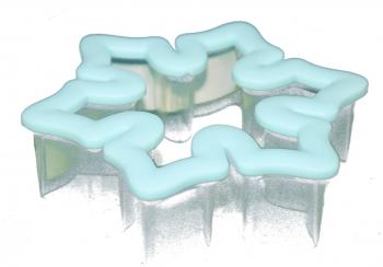 Foremka Grippy do wykrawania ciastek w kształcie płatka śniegu - 2109-9837 - Wilton - OTSW