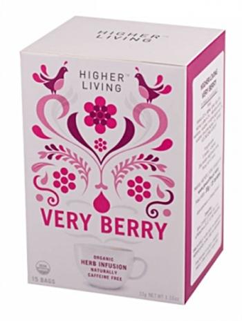 Herbata Very Berry (15 saszetek, 33 g) - Higher Living 
