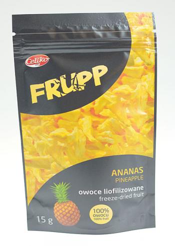 Ananas liofilizowany Frupp (15 g)  - Celiko