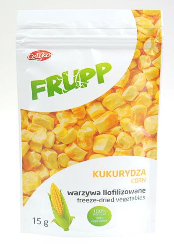 Kukurydza liofilizowana Frupp (15 g) - Celiko