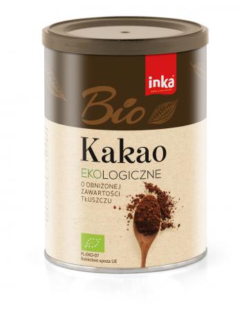 Ekologiczne kakao o obnionej zawartoci tuszczu (150 g) - Inka Bio