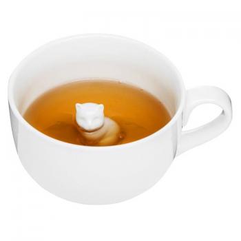 Kubek porcelanowy z kotkiem (pojemno: 600 ml) - Tea - Sagaform