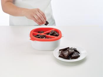 Zestaw do czekoladowego fondue NATIVE (7 elementów) - Lekue